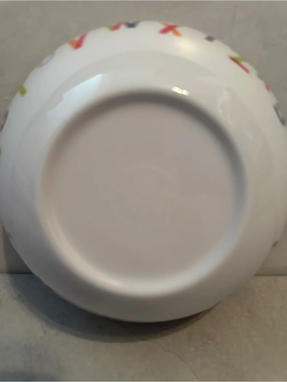 Pottery Barn Kids Melamine Bowl ABCs Theme
